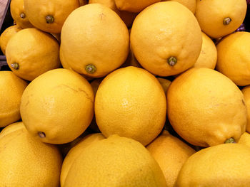 Full frame shot of sweet limes for sale in market