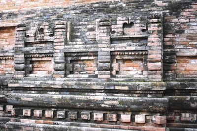 Full frame shot of old building