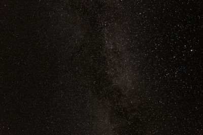 View of star field at night