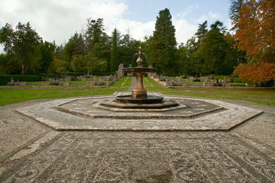 Statue in park