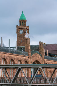 Low angle view of historic building against sky