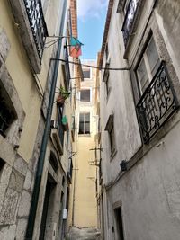 Low angle view of old building