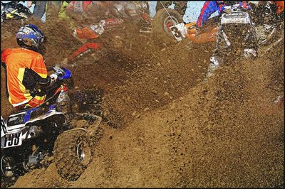 High angle view of building