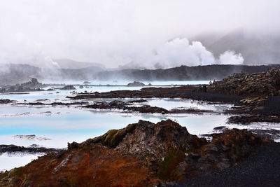 Another side of blue lagoon, iceland 