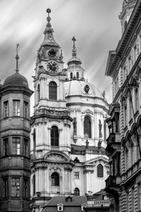 Low angle view of cathedral in city