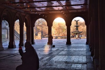 People at central park