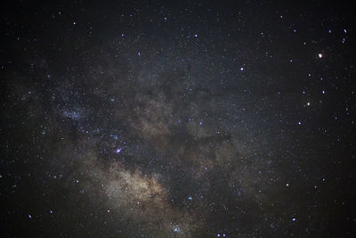 Low angle view of stars in sky