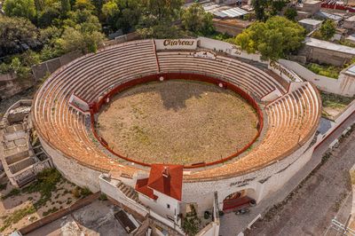 high angle view