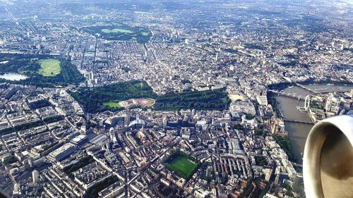 Aerial view of cityscape