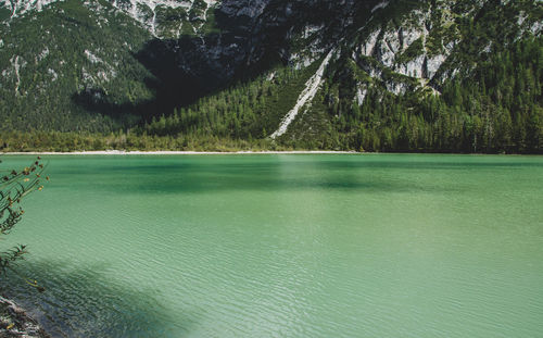 Scenic view of lake