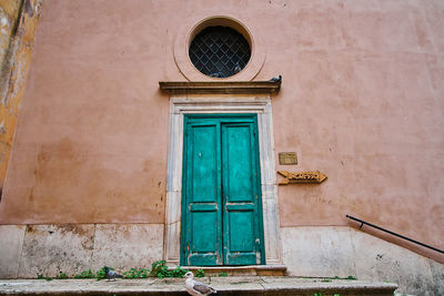 Exterior of old building