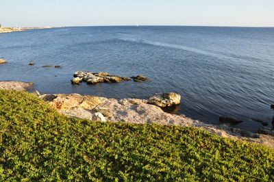 Scenic view of sea