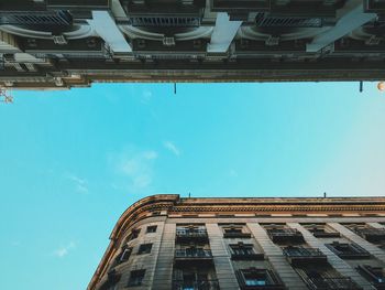 Low angle view of building against sky