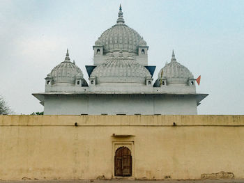 Low angle view of building against sky