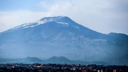 Mount etna sicily italy