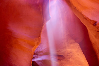 Close-up of rock formation