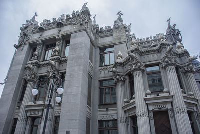 Low angle view of historical building against sky