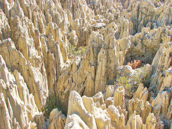 View of rock formation