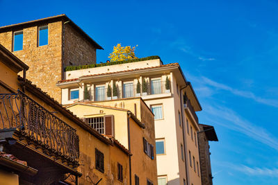 Low angle view of building against sky