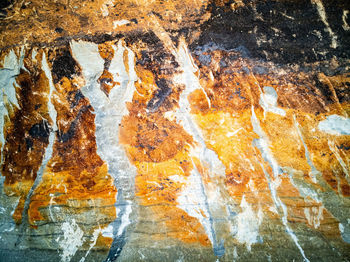 Full frame shot of multi colored rocks