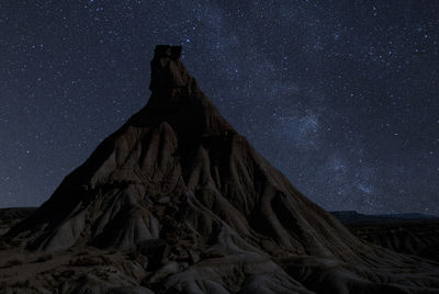 Scenic view of star field at night