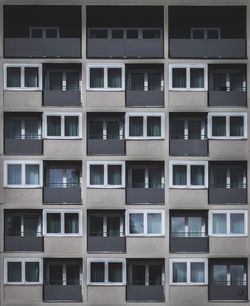 Full frame shot of apartment building