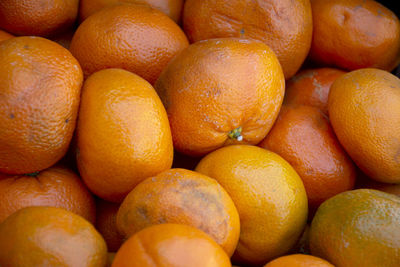 Full frame shot of oranges