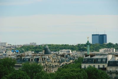 View of cityscape against sky