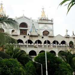 View of cathedral against sky in city