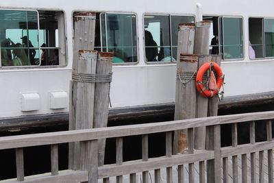 Train in boat