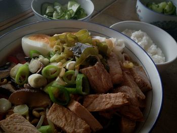 Close-up of food in bowl