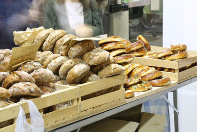 Wholemeal bread made with organic flour for sale
