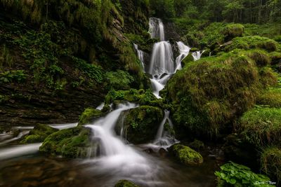 Waterfalls in the forest