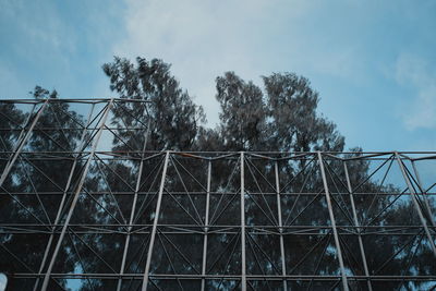 Low angle view of building against sky