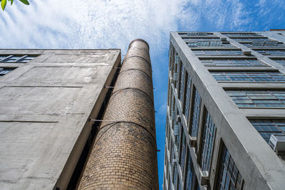 Low angle view of modern building