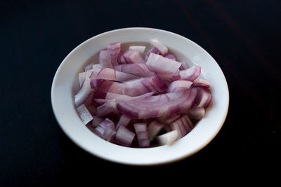 Close-up of ice cream in bowl