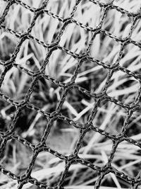 Full frame shot of chainlink fence