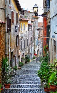 Street amidst buildings