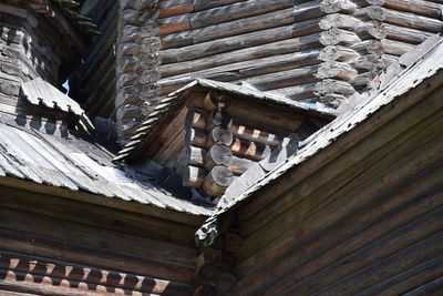 Low angle view of old building