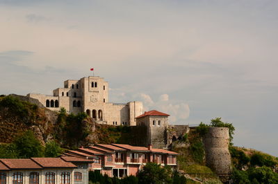 Buildings against sky