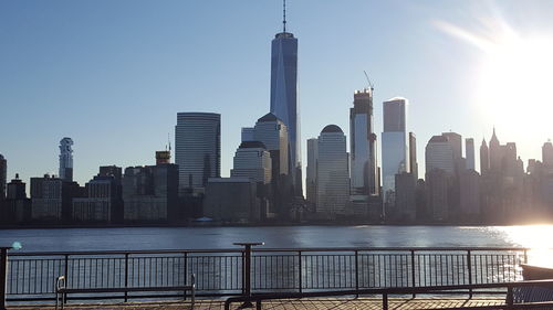 Skyscrapers in city