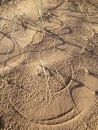 Full frame shot of sand