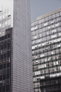 Low angle view of modern building