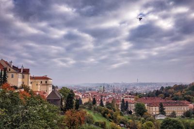 View of city against sky