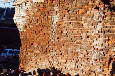Full frame shot of brick wall