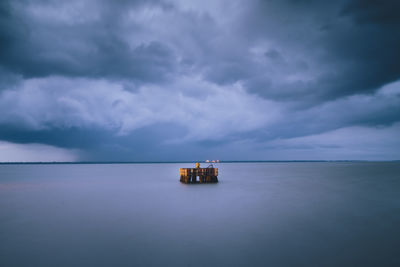 Offshore platform in belém, brazil