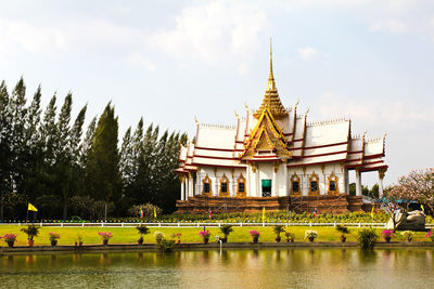 Traditional building against sky