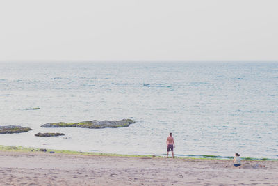 Scenic view of sea
