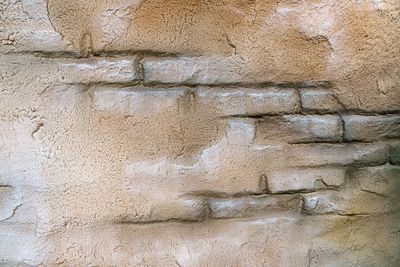 Close-up of stone wall