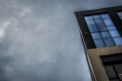 Low angle view of building against sky